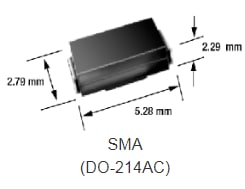 Mechanical Drawing - Vishay Semiconductors eSMP® Package Evolution